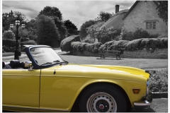 Cars in Campden ~ TR6 PI in Westington Cars in Campden ~ TR6 PI in Westington