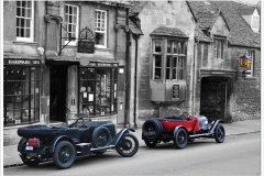 Cars in Campden ~ Time warp at the Post Office Cars in Campden ~ Time warp at the Post Office