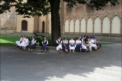 Images of Italy ~ Siena Sisters in the shade 0583